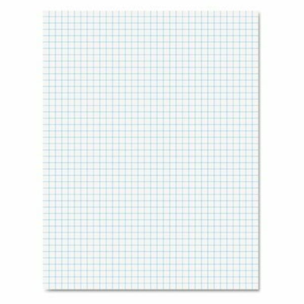 Ampad/ Of Amercn Pd&Ppr Ampad, QUADRILLE PADS, 4 SQ/IN QUADRILLE RULE, 8.5 X 11, WHITE, 50 SHEETS 22000